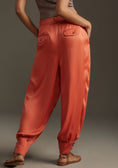 Load image into Gallery viewer, By Anthropologie Silky Cuffed Barrel Pants
