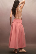 Load image into Gallery viewer, By Anthropologie Smocked Maxi Skirt
