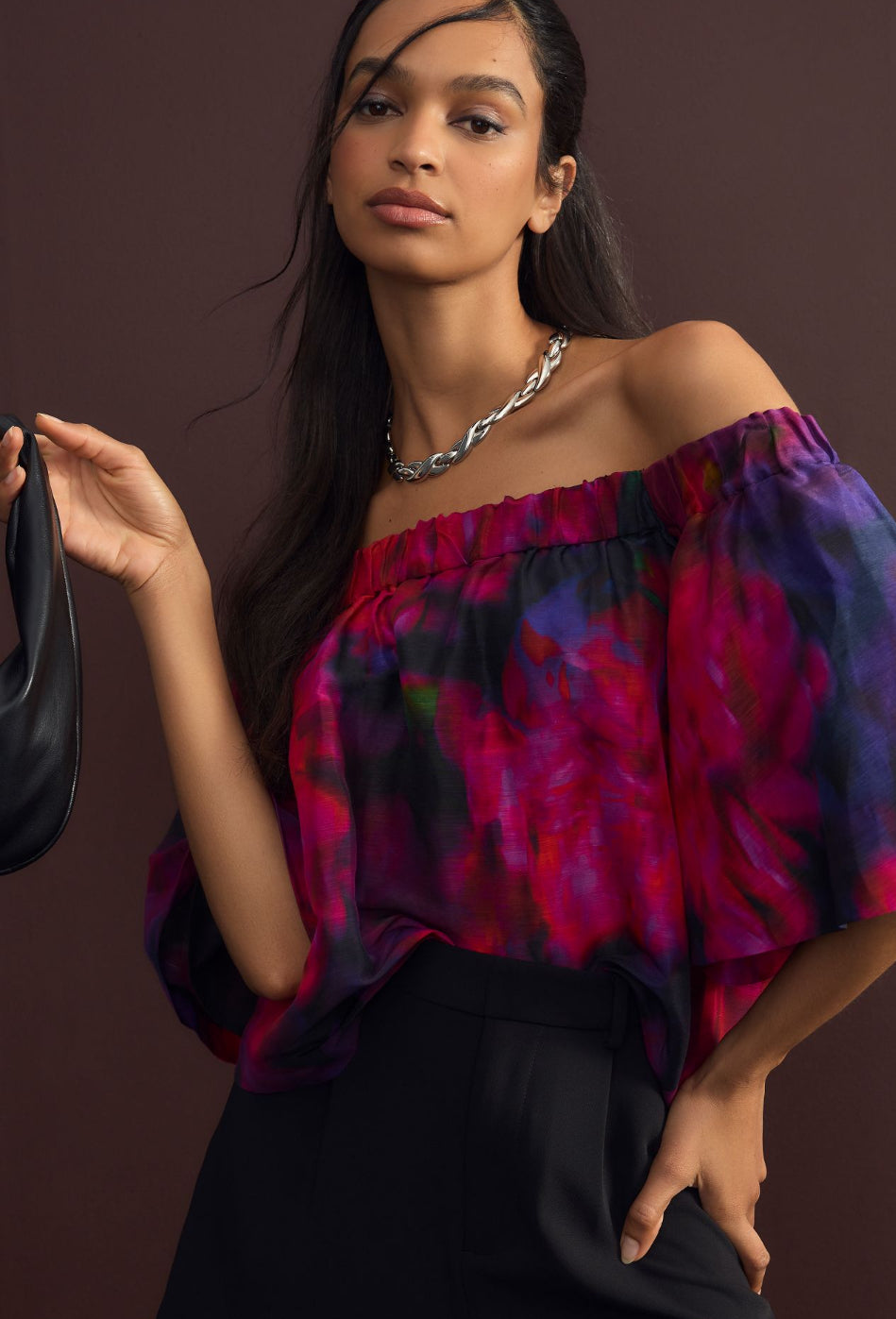 Hope For Flowers Off-The-Shoulder Blouse