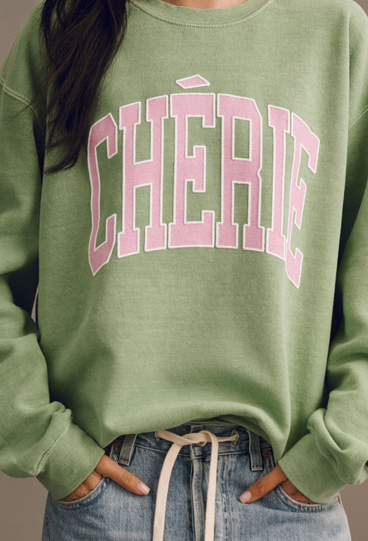 By Anthropologie Chérie Oversized Sweatshirt