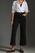 Load image into Gallery viewer, The Skipper High-Rise Crop Wide-Leg Jeans by Pilcro
