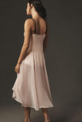 Load image into Gallery viewer, By Anthropologie Strappy Sequin-Layer Midi Slip Dress
