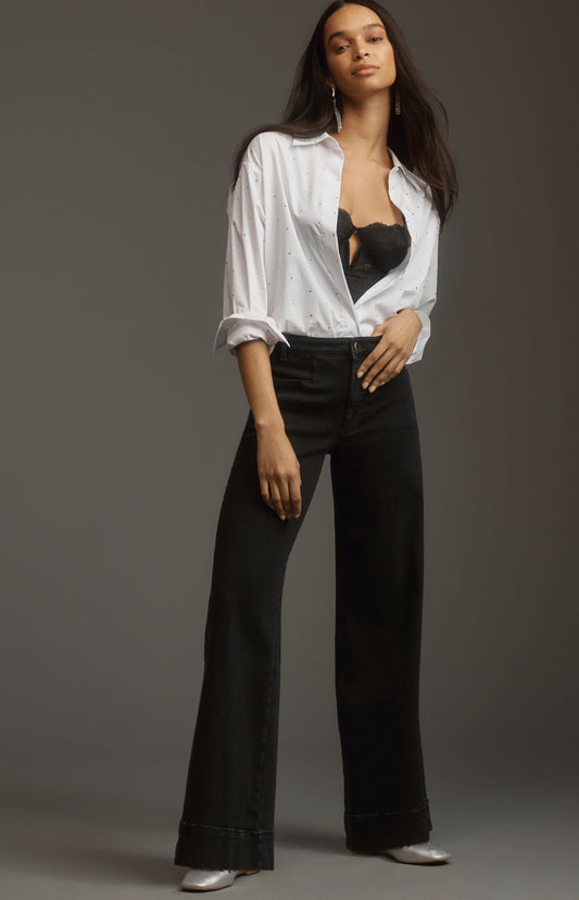 Maeve Low-Rise Wide-Leg Trouser Jeans