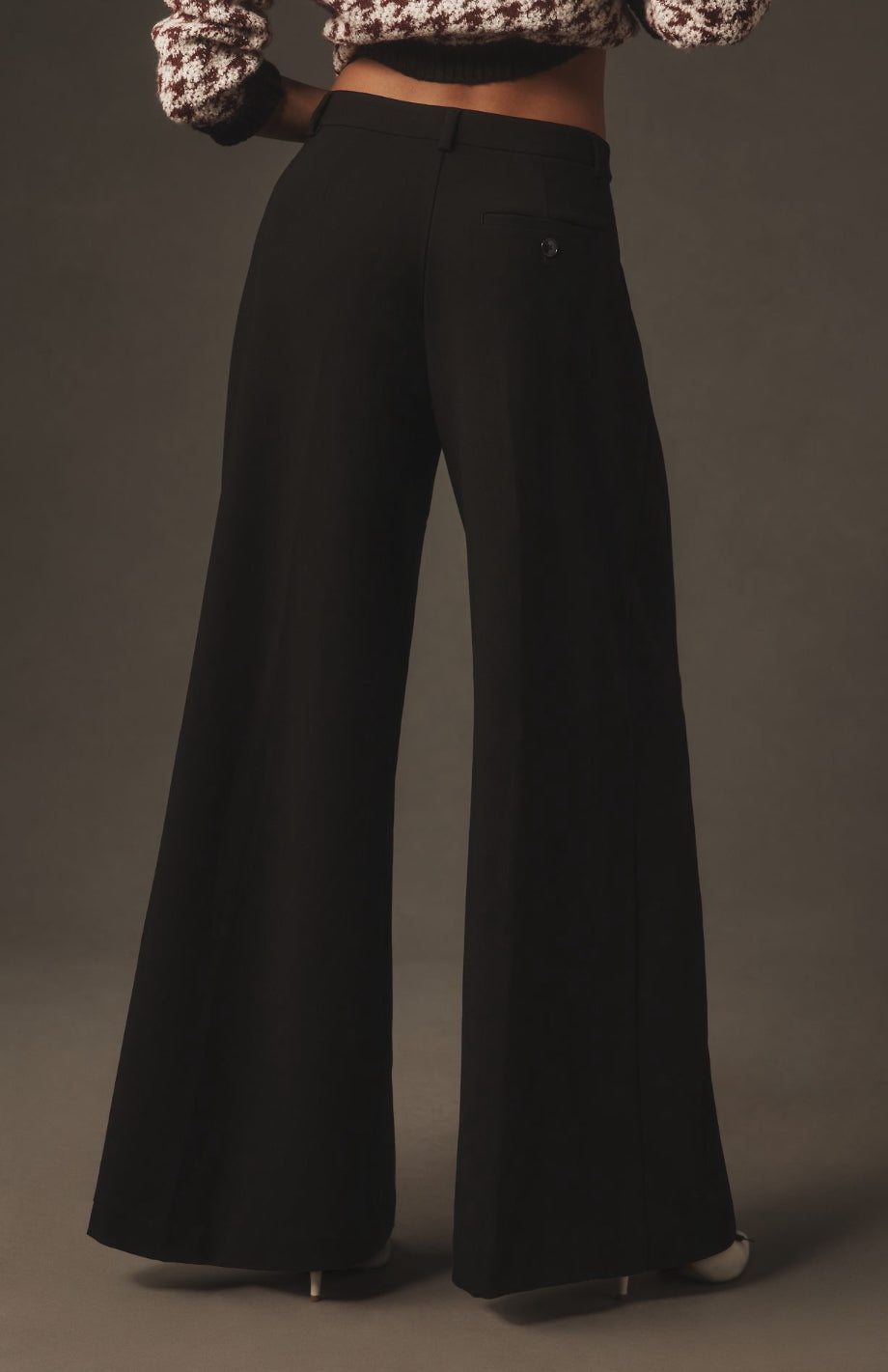 Maeve The Avery Pleated Wide-Leg Trousers