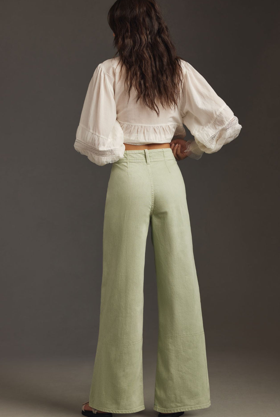 Pilcro Eventide Trouser High-Rise Wide-Leg Jeans