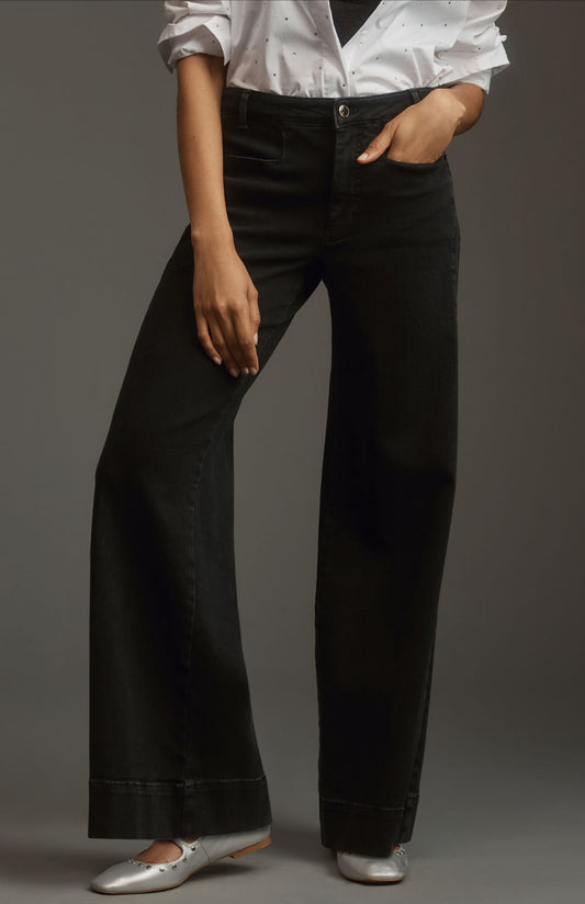 Maeve Low-Rise Wide-Leg Trouser Jeans