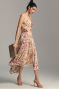 Load image into Gallery viewer, By Anthropologie Ruched Square-Neck Dress
