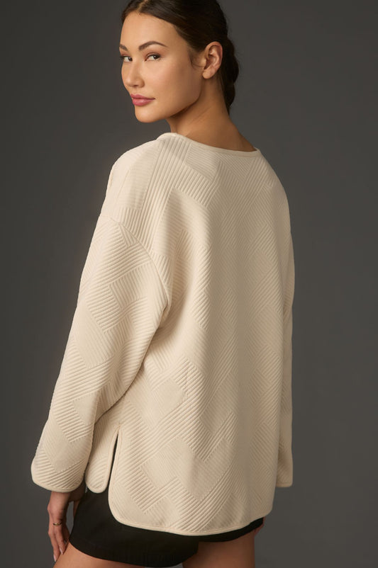 Sanctuary Textured Knit Shacket