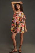 Load image into Gallery viewer, Yukiko Noritake One-Shoulder Mini Shift Dress
