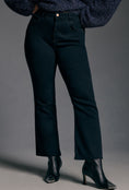 Load image into Gallery viewer, The Yaya Mid-Rise Crop Flare Jeans by Pilcro
