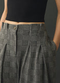 Load image into Gallery viewer, Maeve Plaid Pleated Pants
