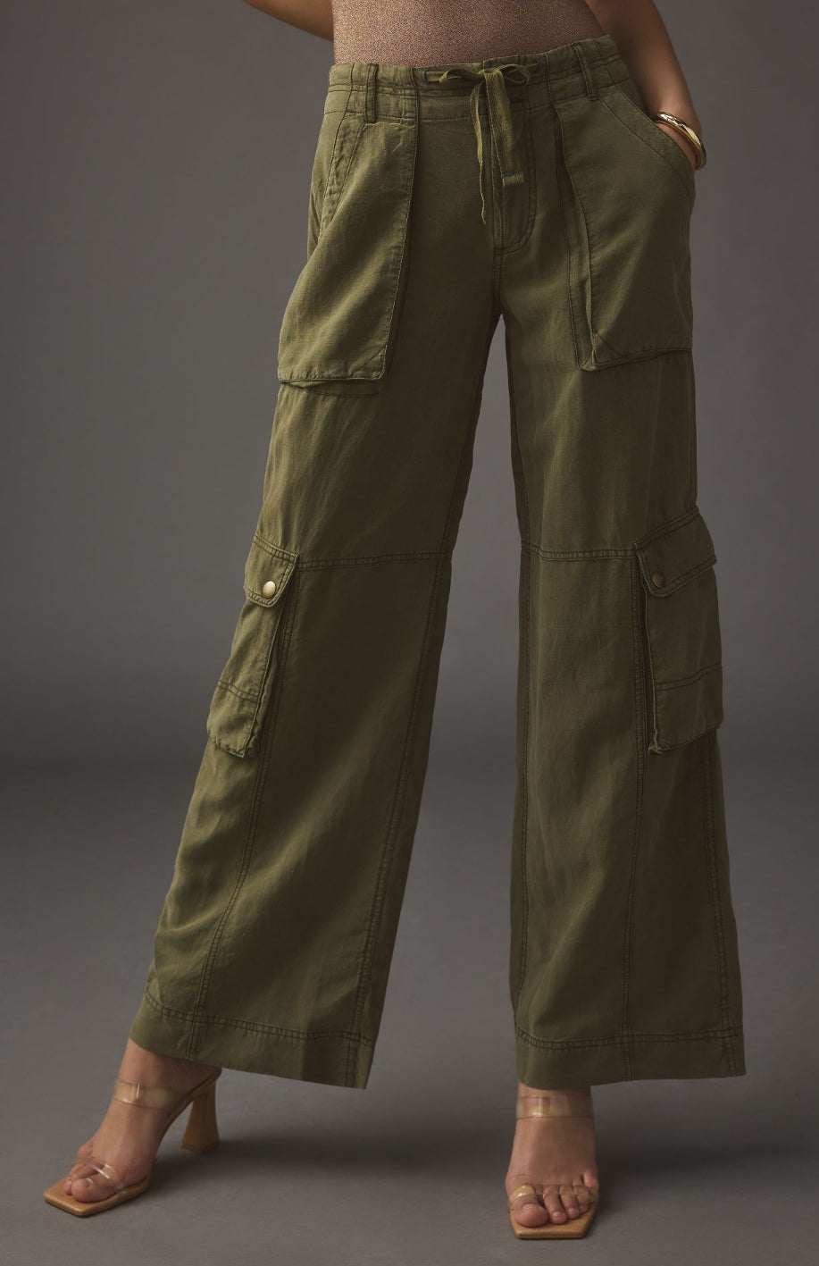 Pilcro Silky Cargo Pants - EUC