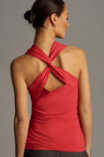 Load image into Gallery viewer, Pilcro Ruched Halter Tube Top
