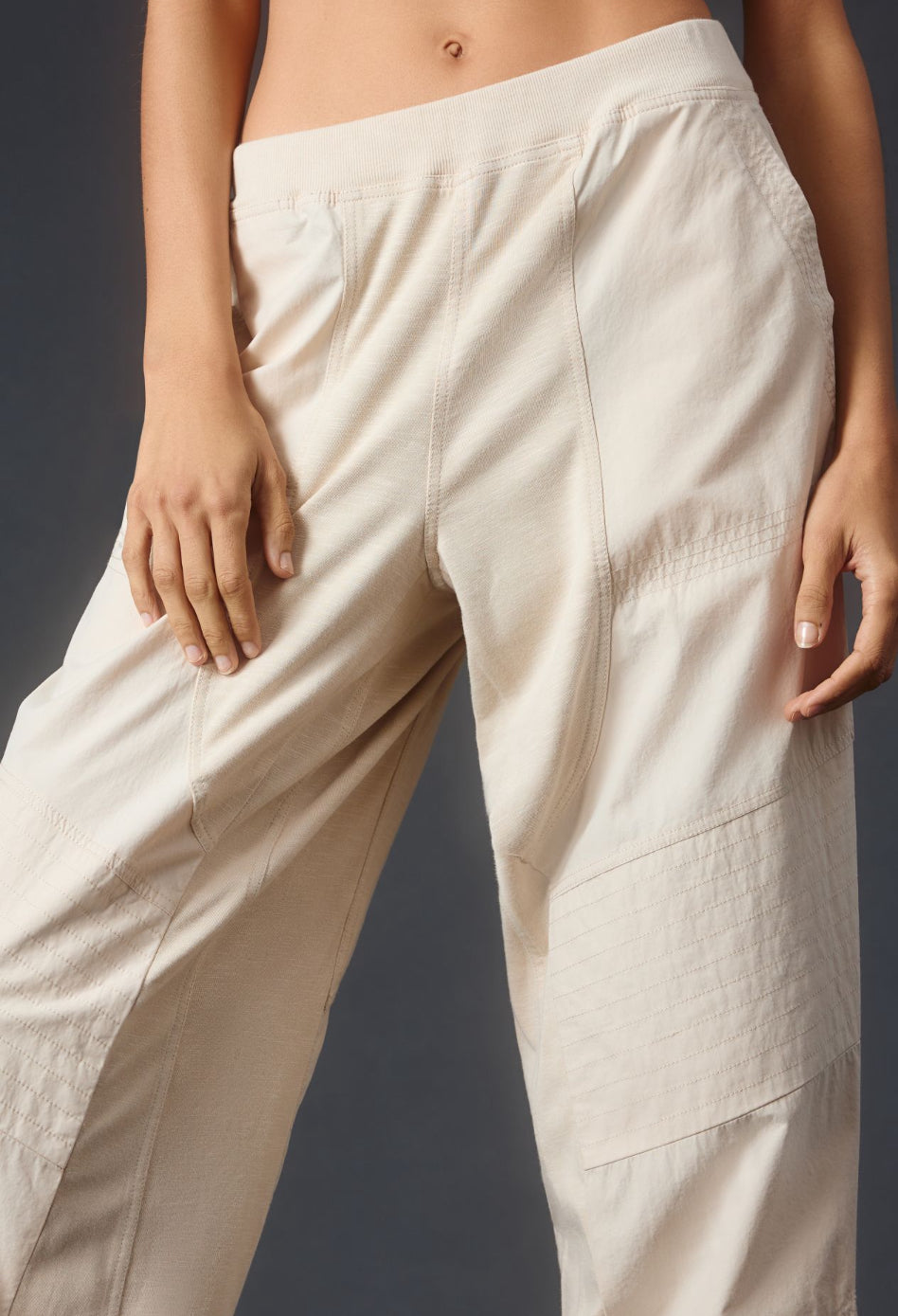 Daily Practice by Anthropologie Straight-Leg Ankle Trousers