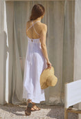 Load image into Gallery viewer, By Anthropologie Sleeveless Button-Front Midi Dress
