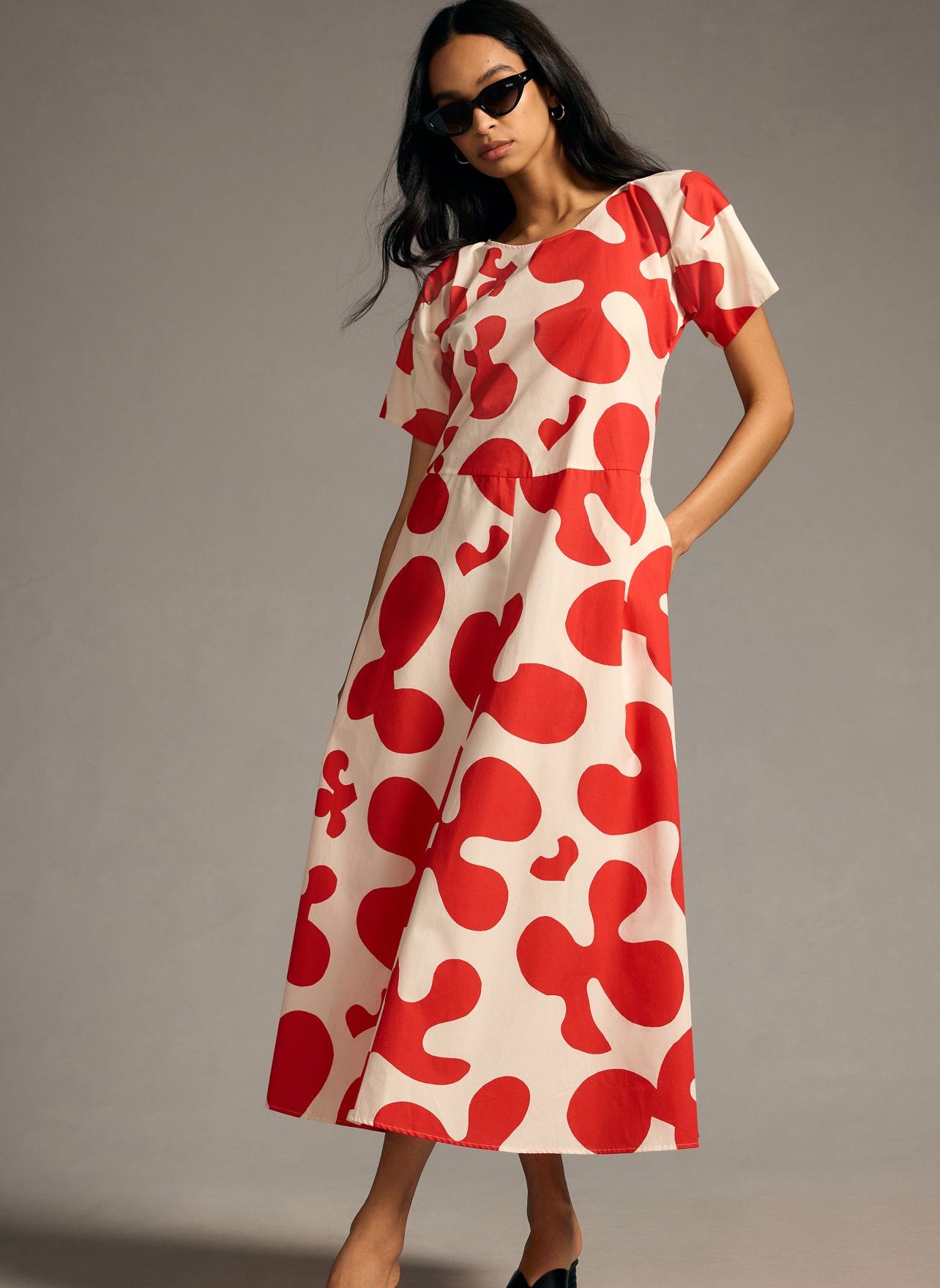 Marimekko Fenja Pulloposti Poplin Dress