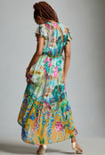 Load image into Gallery viewer, By Anthropologie V-Neck Flutter-Sleeve Dress
