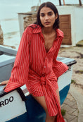 Load image into Gallery viewer, Bardot Malira Long-Sleeve Mini Shirt Dress
