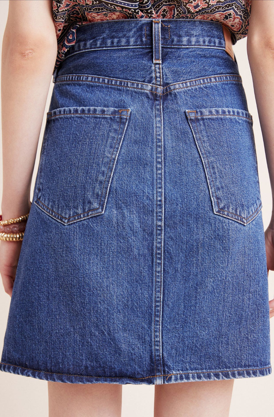 Citizens of Humanity Lorelle Denim Mini Skirt