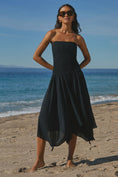 Load image into Gallery viewer, By Anthropologie Strapless Smocked Cover-Up Dress
