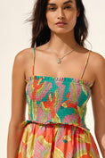 Load image into Gallery viewer, Farm Rio x Anthropologie Smocked Cover-Up Midi Dress
