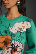 Load image into Gallery viewer, The Sonal Nathwani Camryn Cropped Crewneck Sweater by Maeve
