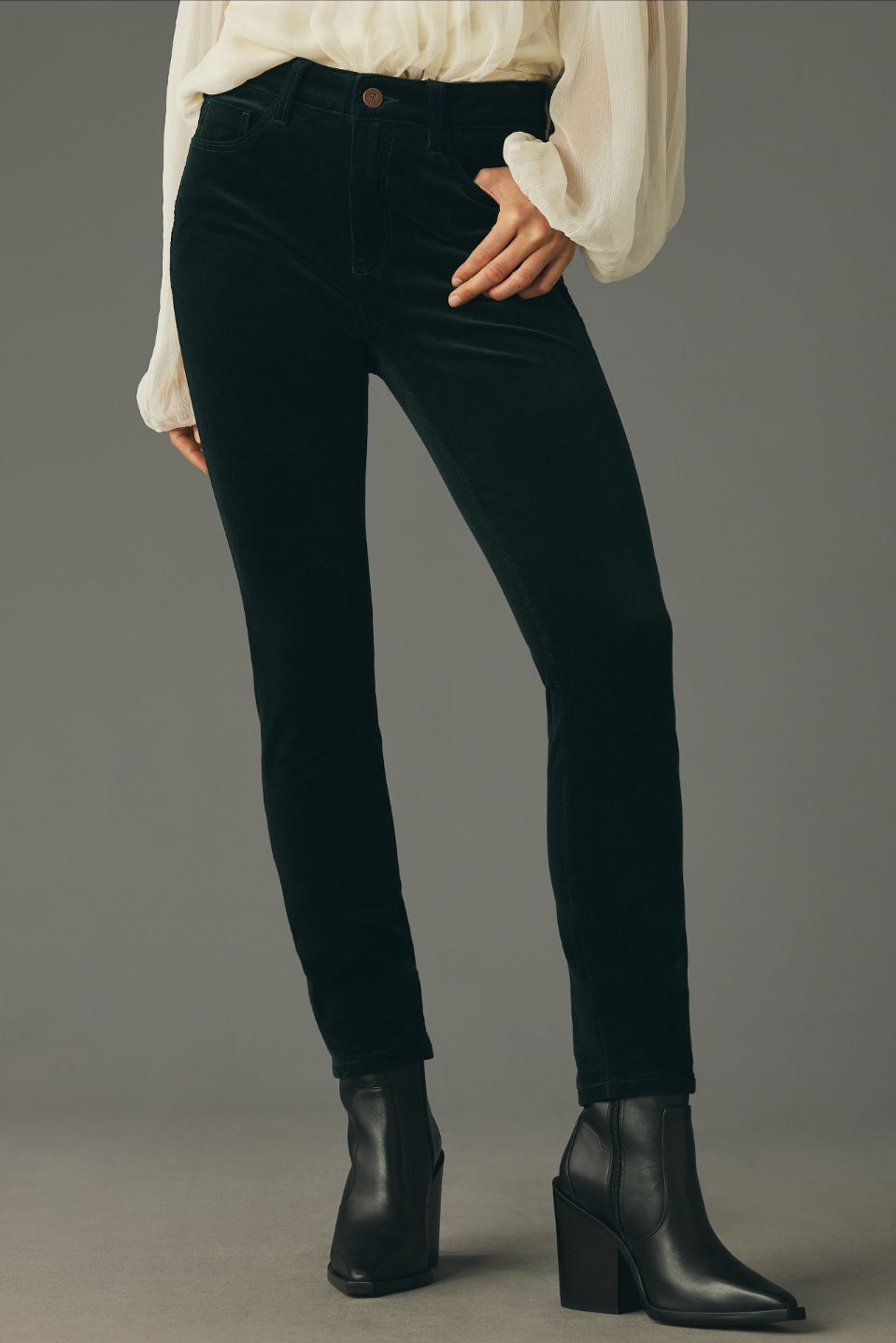 Pilcro Skinny Corduroy High-Rise Jeans