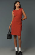 Load image into Gallery viewer, By Anthropologie Mock-Neck Textured Dress
