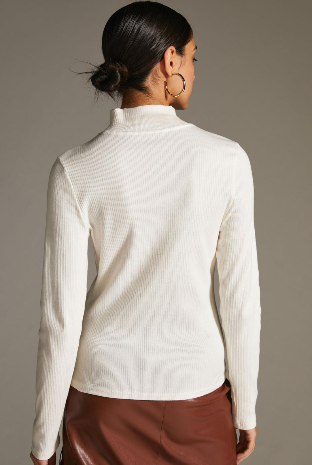 Maeve Ribbed Turtleneck