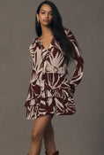 Load image into Gallery viewer, The Marais Printed Chiffon Mini Dress
