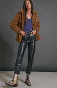 Load image into Gallery viewer, Gabi Faux Leather Utility Pants
