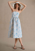 Load image into Gallery viewer, Sachin & Babi Blaine Strapless Bow Taffeta Midi Dress
