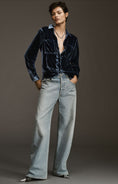 Load image into Gallery viewer, Pilcro Relaxed Velvet Buttondown Shirt
