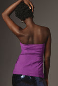 Load image into Gallery viewer, Maeve Strapless Zip-Front Tube Top
