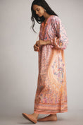 Load image into Gallery viewer, Farm Rio x Anthropologie Long-Sleeve Printed Maxi Dress
