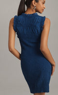 Load image into Gallery viewer, By Anthropologie Mock-Neck Textured Dress
