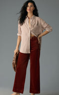 Load image into Gallery viewer, The Colette Cropped Wide-Leg Corduroy Pants by Maeve
