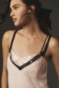 Load image into Gallery viewer, By Anthropologie Strappy Sequin-Layer Midi Slip Dress
