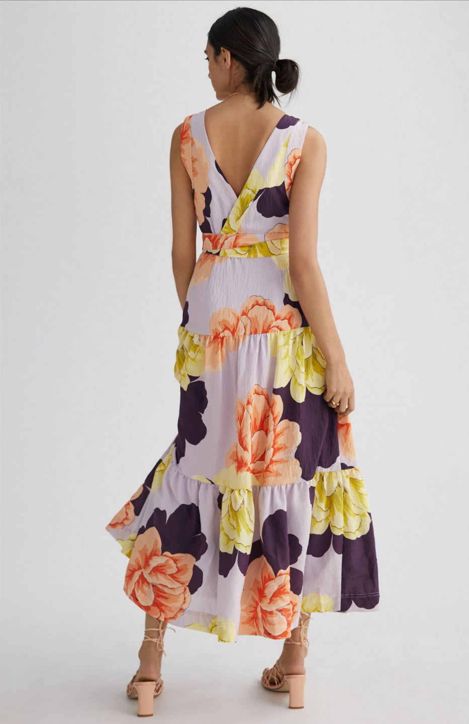 Maeve Floral Wrap Maxi Dress