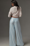 Load image into Gallery viewer, The Avery Pleated Wide-Leg Trousers by Maeve: Sequin Edition
