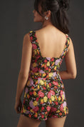 Load image into Gallery viewer, The Yukiko Noritake Portside Button-Front Romper by Maeve
