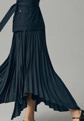 Load image into Gallery viewer, By Anthropologie Sleeveless Vested Pleated Midi Dress
