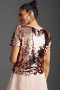 Load image into Gallery viewer, Eva Franco Sequin Tee
