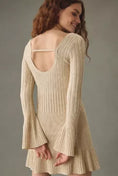 Load image into Gallery viewer, Daily Practice by Anthropologie Bell-Sleeve Sweater Mini Dress
