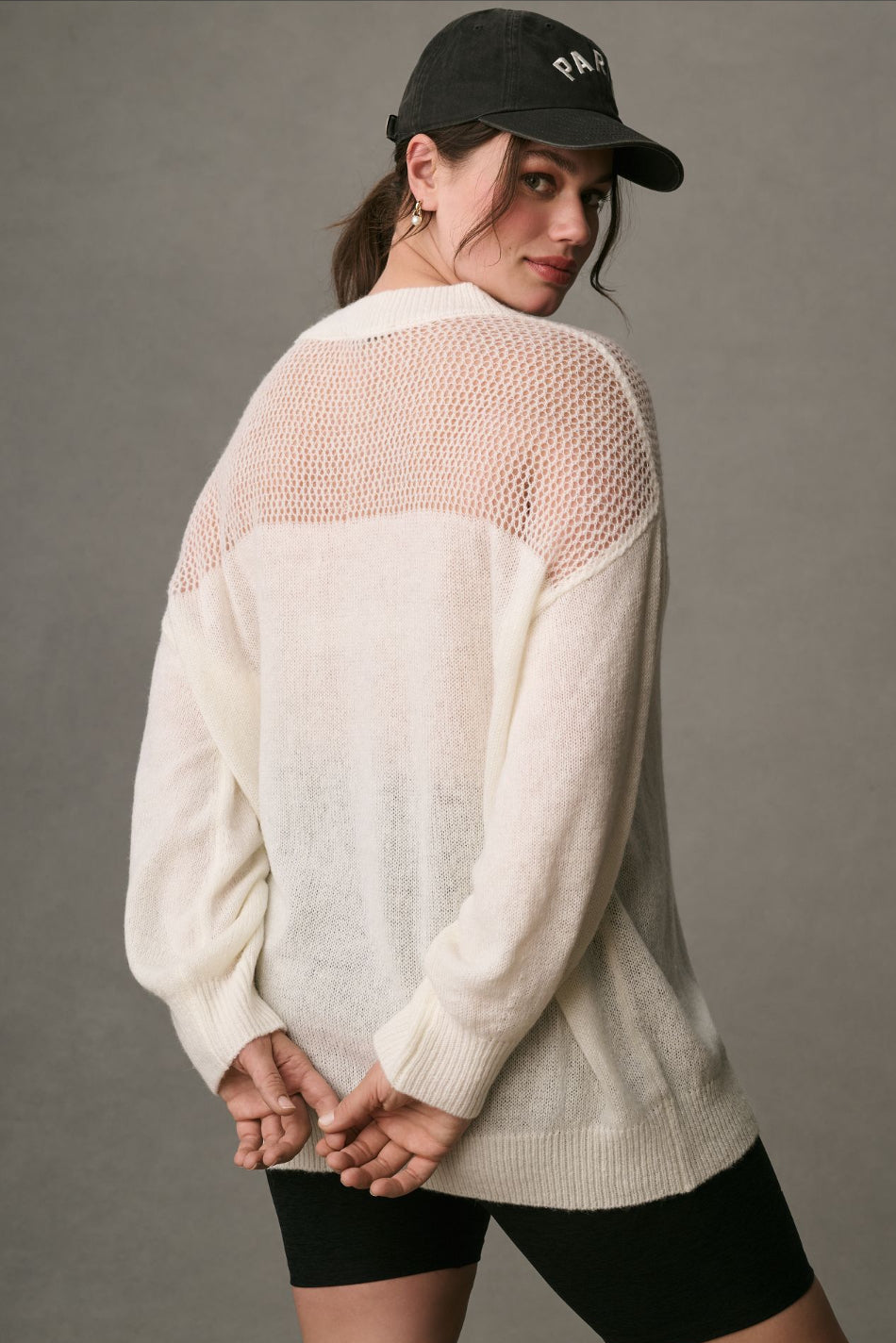 Caballero Sheer Pullover Sweater