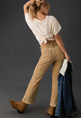 Load image into Gallery viewer, The Yaya Mid-Rise Corduroy Crop Flare Jeans by Pilcro
