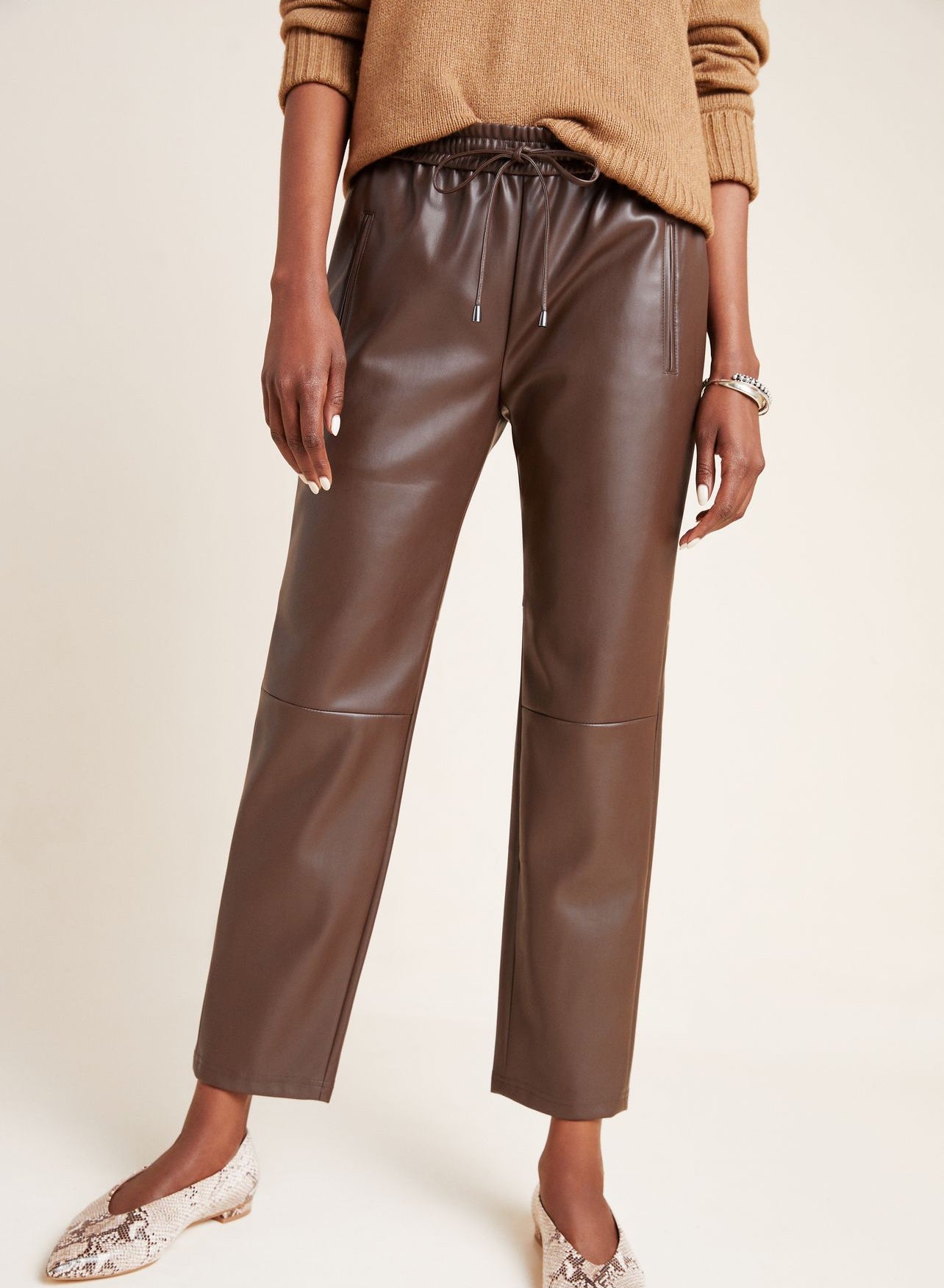 Sakara Leather Jogger