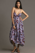 Load image into Gallery viewer, By Anthropologie Sleeveless V-Neck A-Line Midi Dress
