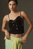 Load image into Gallery viewer, DOLAN Sequin Bow Sweater Tank
