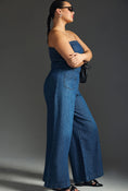 Load image into Gallery viewer, Pilcro Strapless Polished Wide-Leg Jumpsuit
